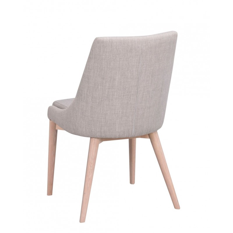 RO Be Dining Chair Light Grey/White Pigmented